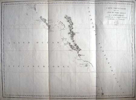 La perouse Chart of NW America